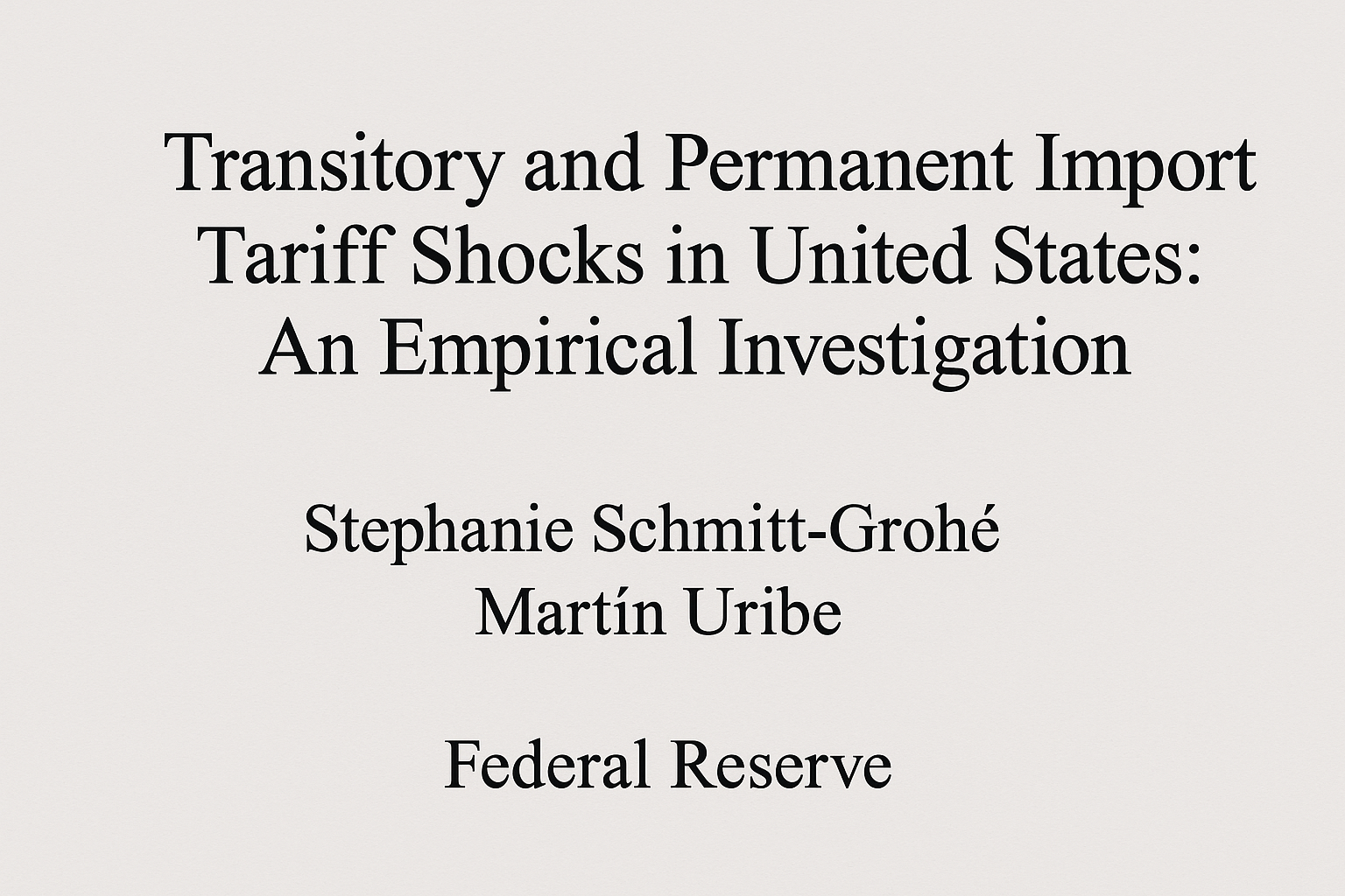 Tarieven: Nieuw Fed onderzoek inflatoire en economische effecten