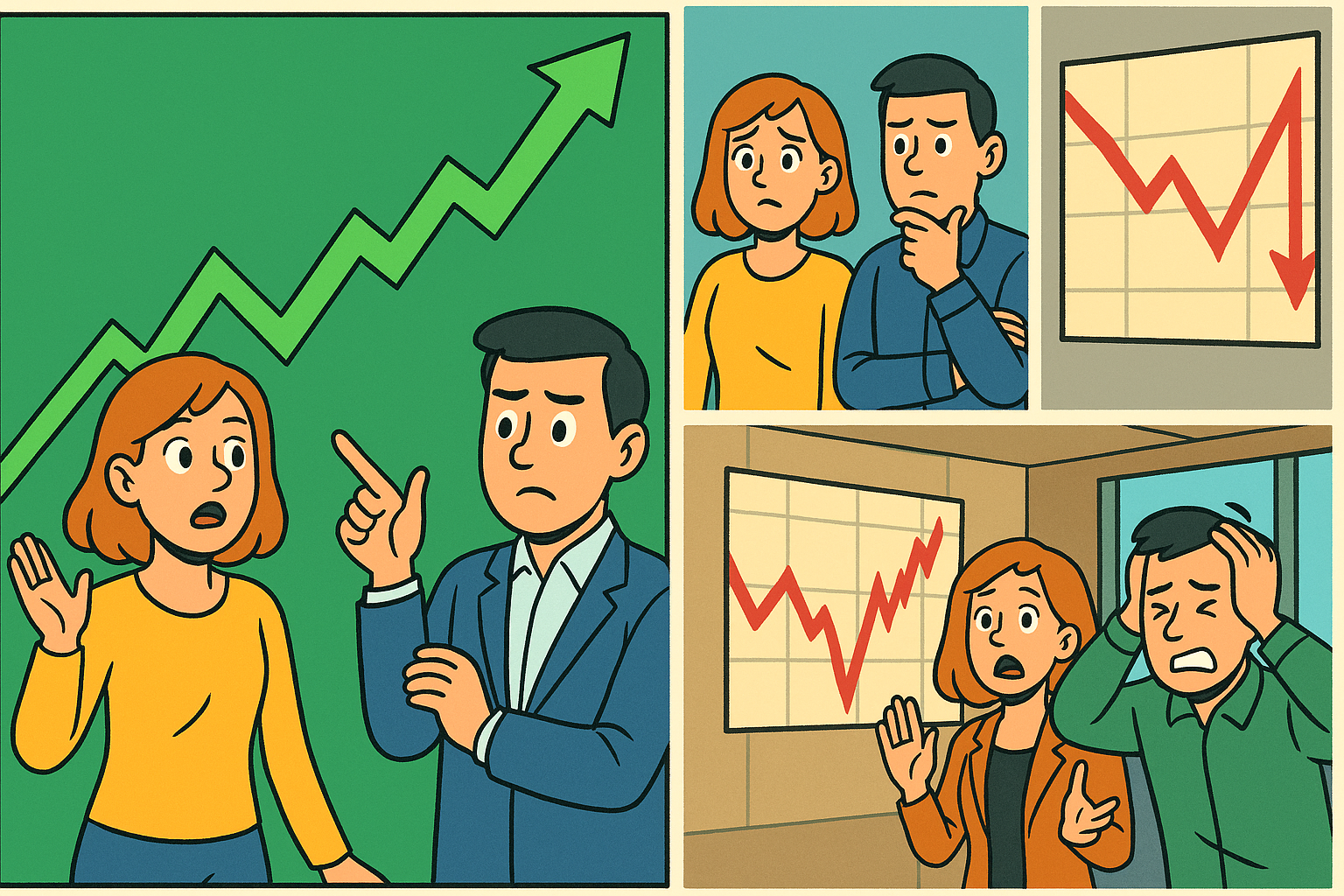 Aandelen: Markt in laatste fase van stijging voor correctie van september?