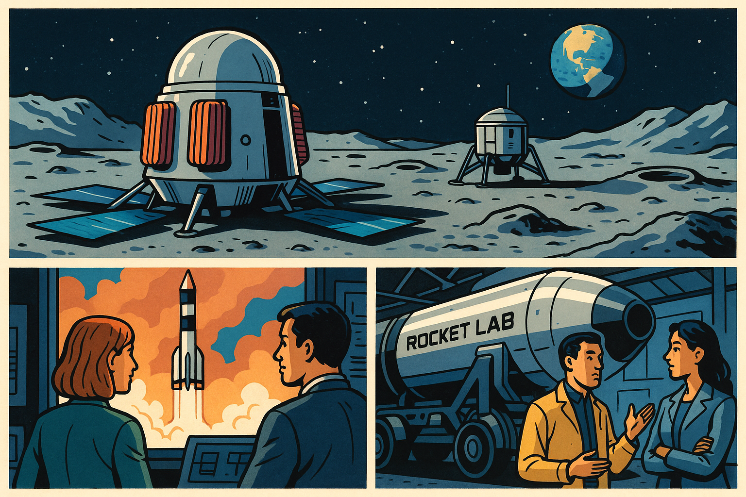 Rocket Lab en de nieuwe fase in de space race: Een kernreactor op de maan