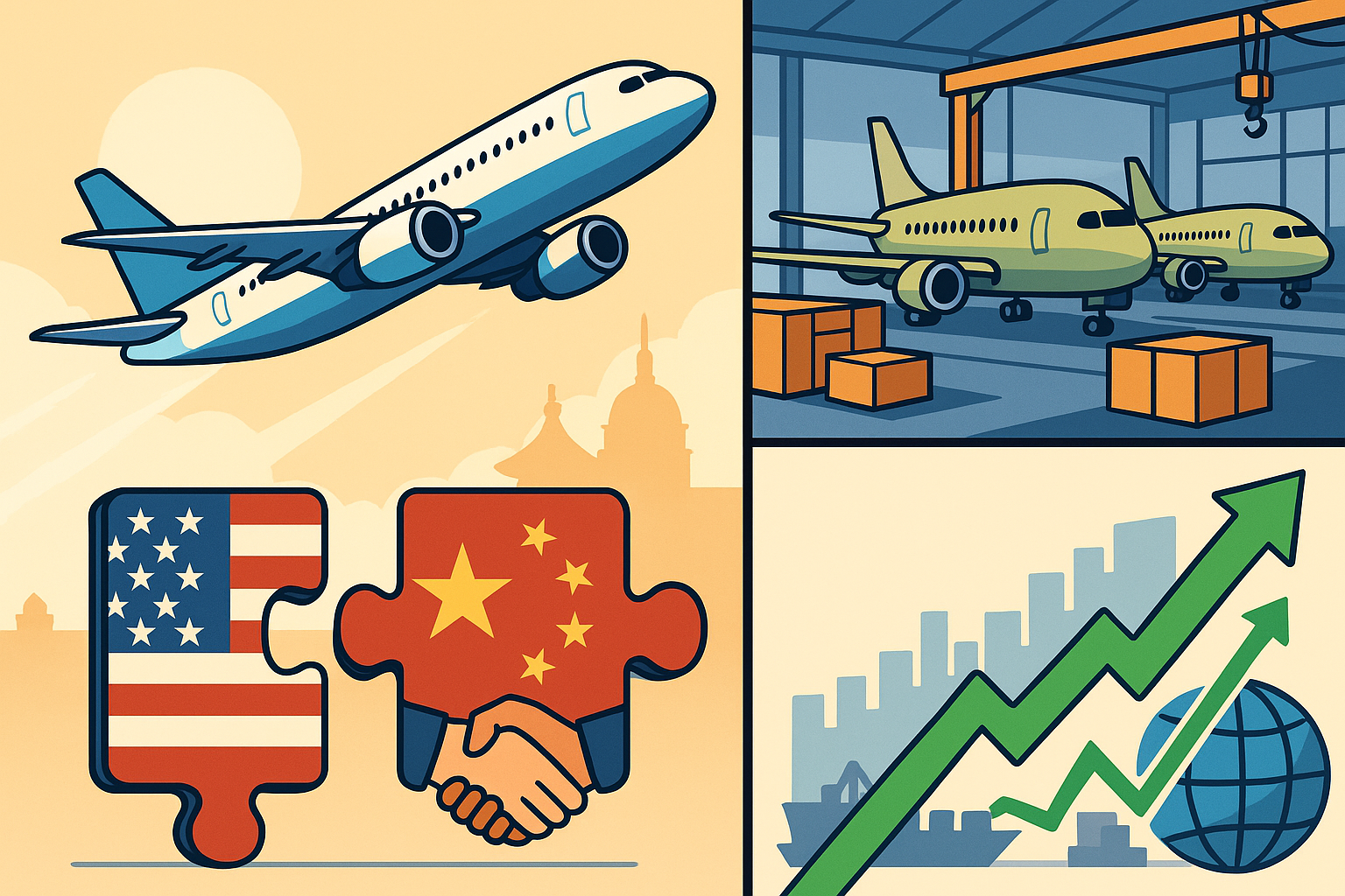 Boeing: Mogelijke megadeal met China is teken van toenadering - Implicaties markten