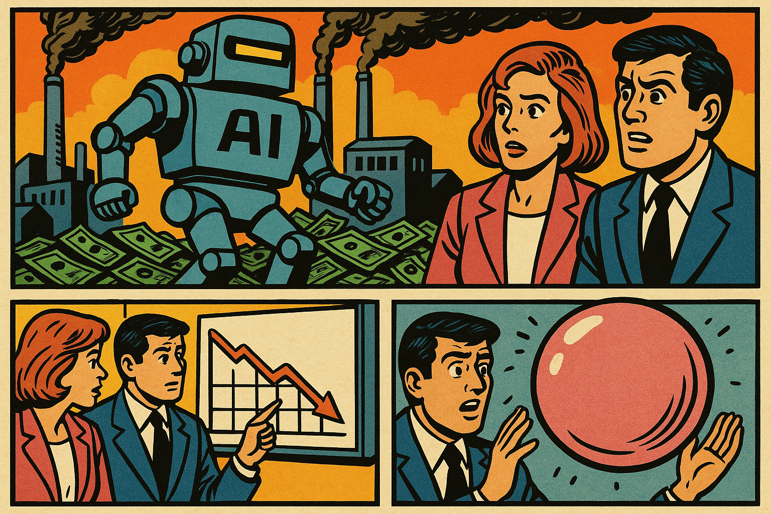 AI: Deutsche Bank waarschuwt - Op weg naar een enorme bubbel