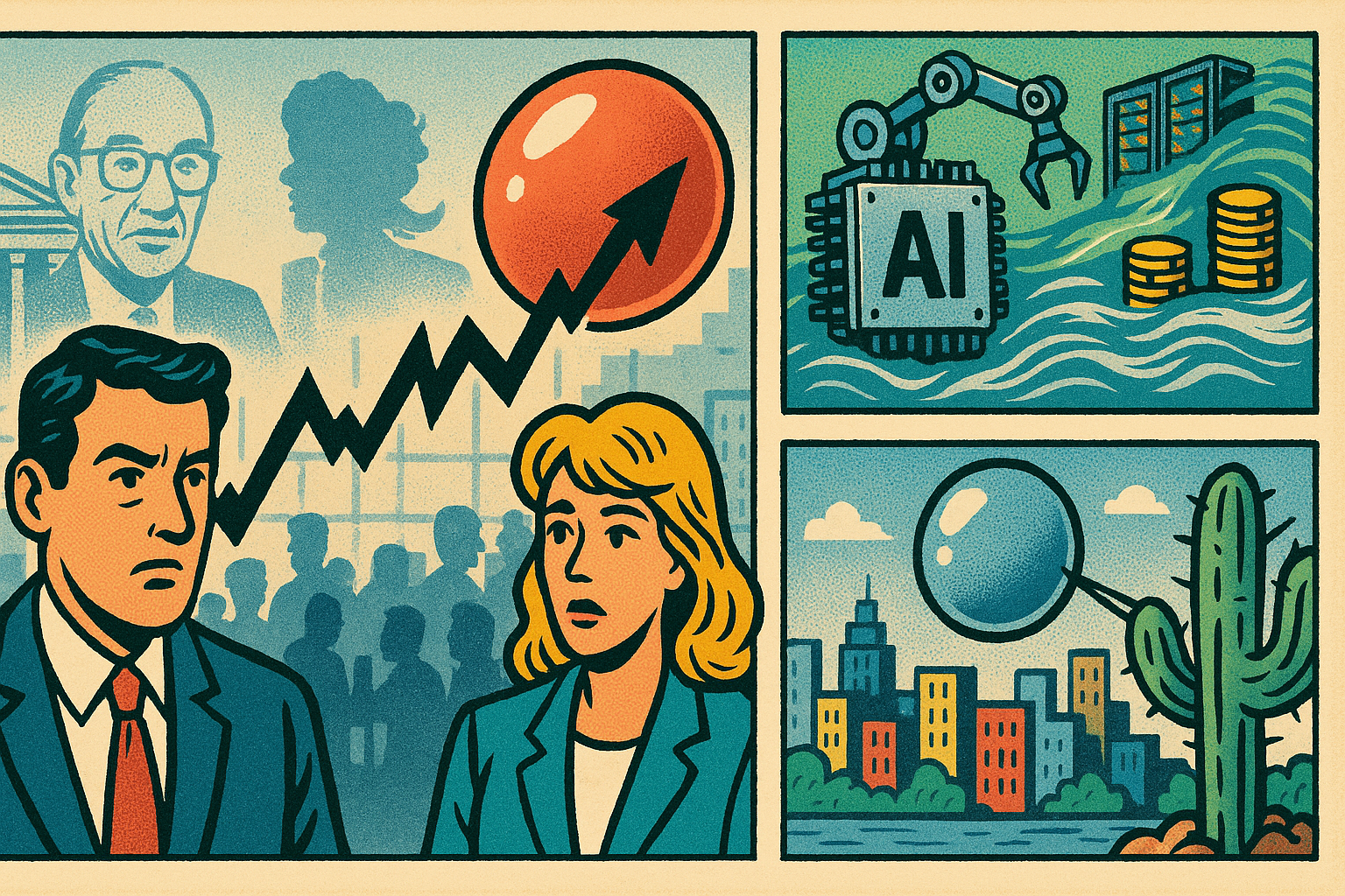 Aandelen: Powell zegt aandelen vrij hoog gewaardeerd – Doet denken aan Greenspan 1996