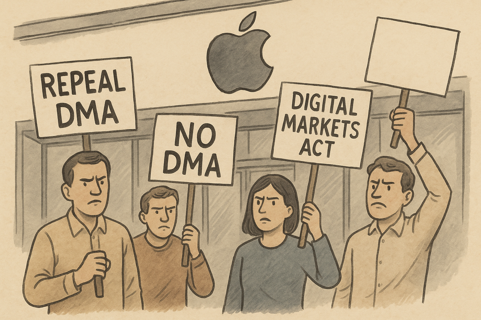 Apple vraagt EU om Digital Markets Act terug te draaien