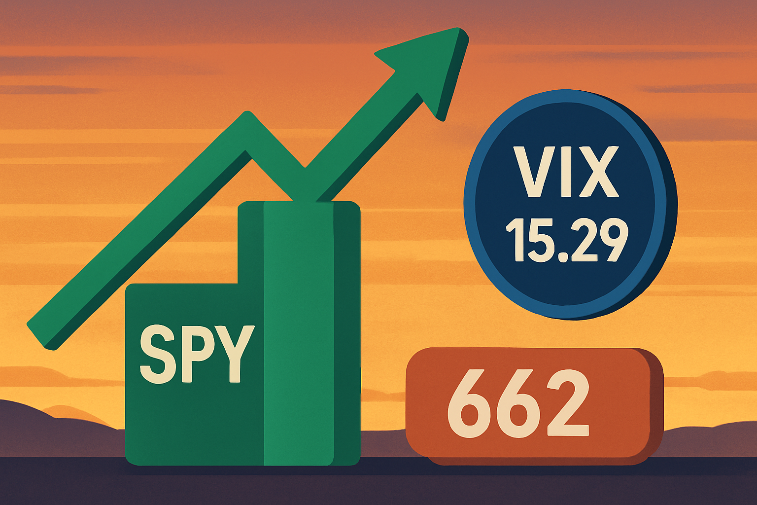 SPDR S&P 500 ETF sluit vrijdag sterk met lage volatiliteit op VIX: Wat kan dit betekenen