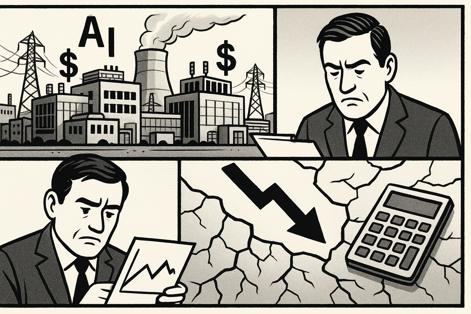 AI: Industriële bouw woekert - Een zwakke financiële rekensom