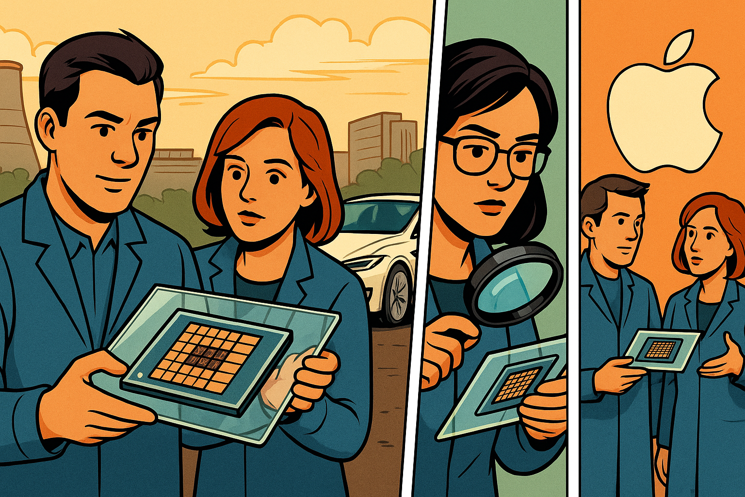 Apple & Tesla: Verkennen glass substrates voor chips