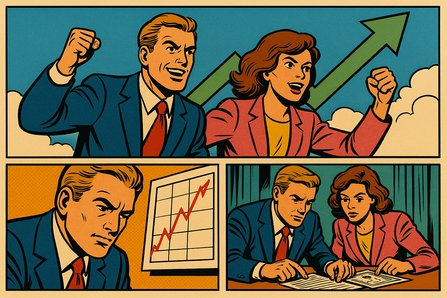 Wall Street beleggers op weg naar winst in de eerste helft van oktober