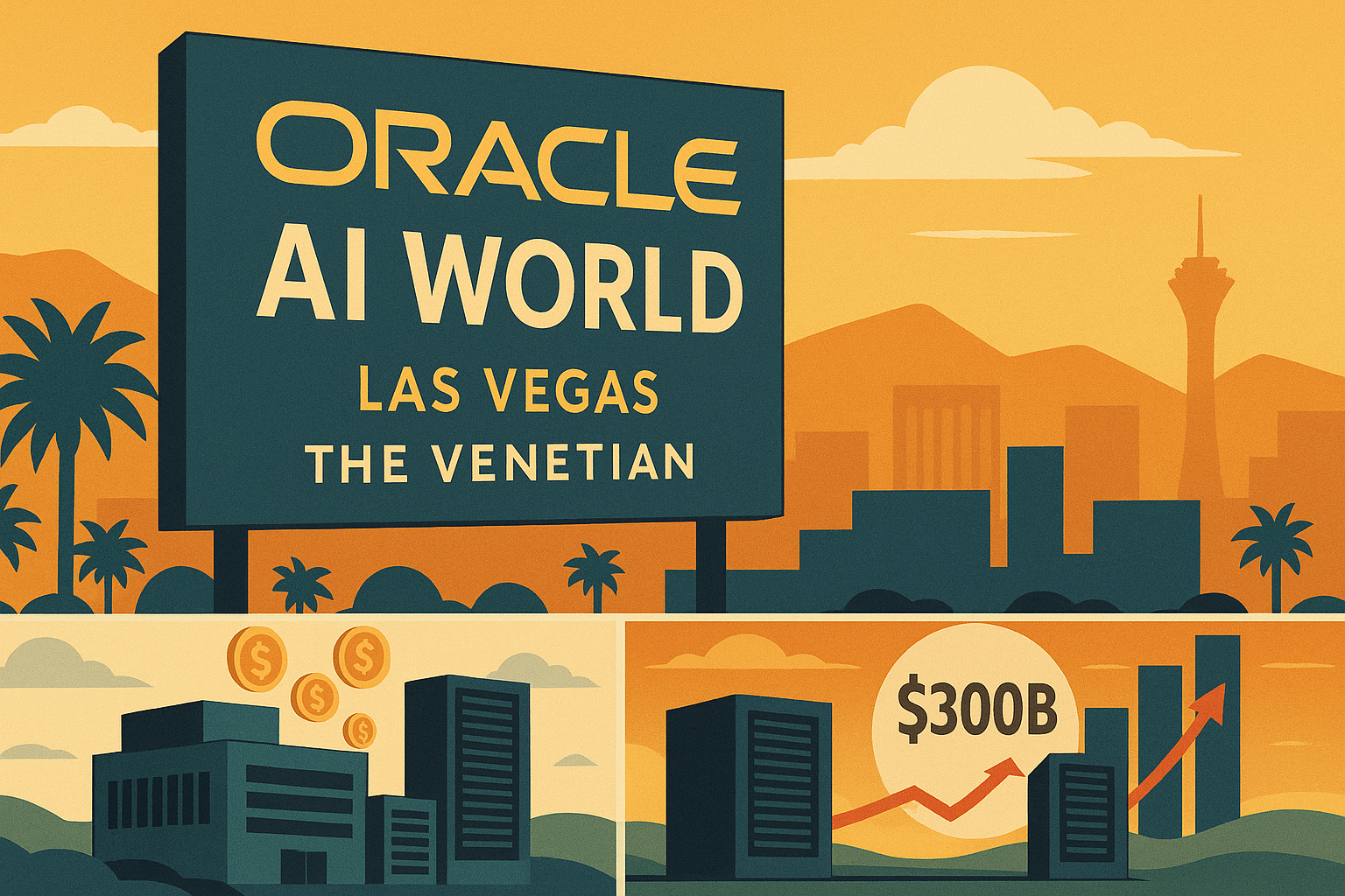 Oracle opent AI World in Las Vegas: Test voor financiële slagkracht in de AI-race