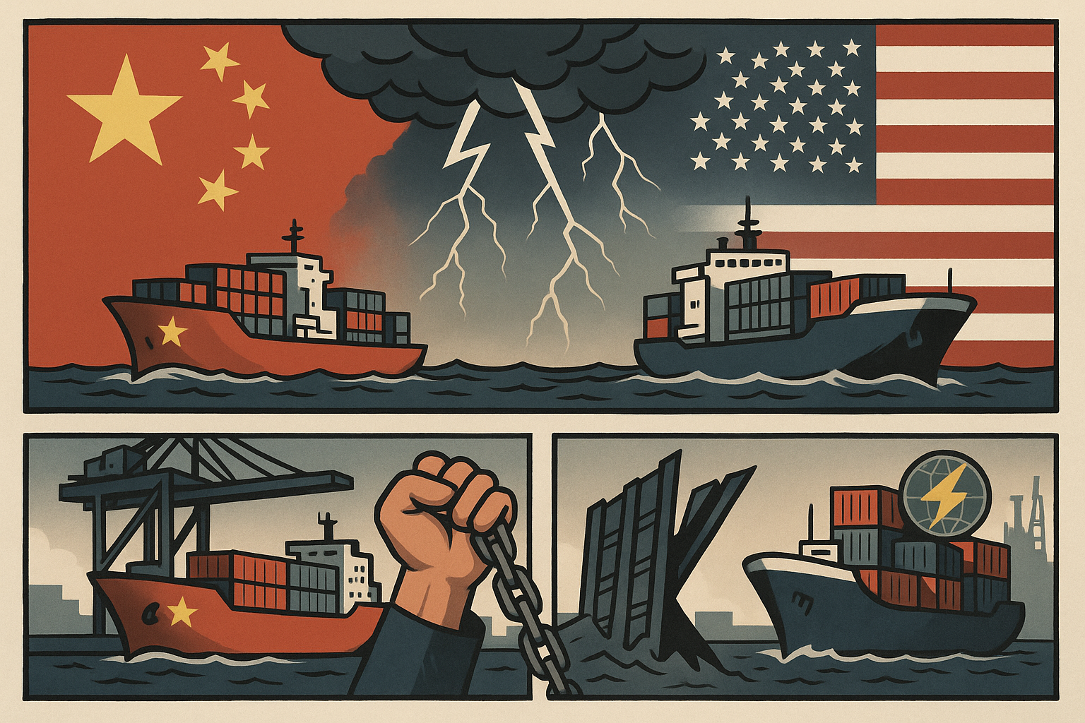 Tarieven & sancties: Zet 5 Amerikaanse dochters Hanwha Ocean sanctielijst - Gevolgen