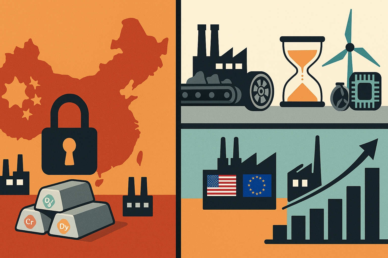 🧲 Kritieke metalen en China exportregels: Reeds aandelen op gekocht