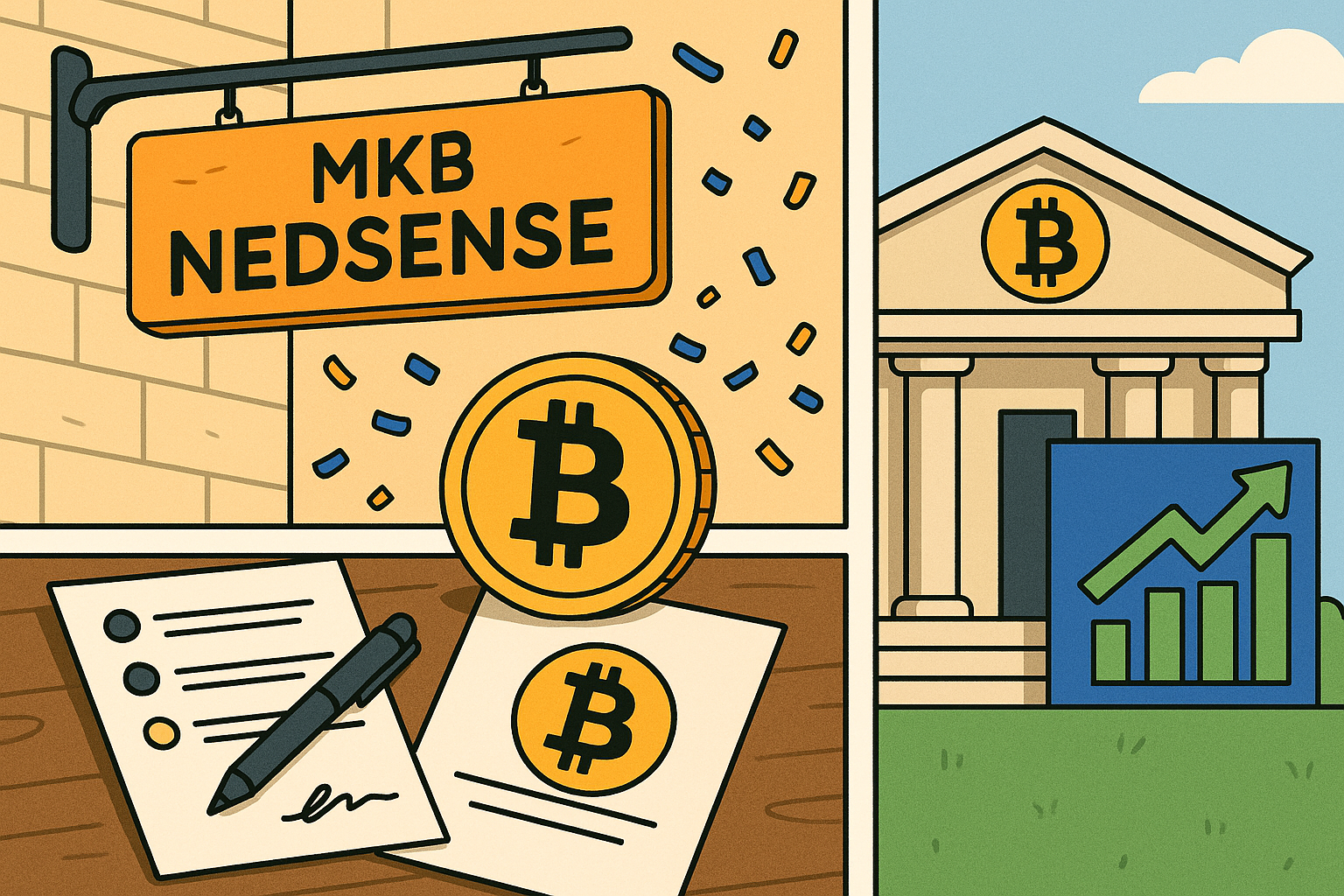 Bitcoin: MKB Nedsense wordt een Treasury