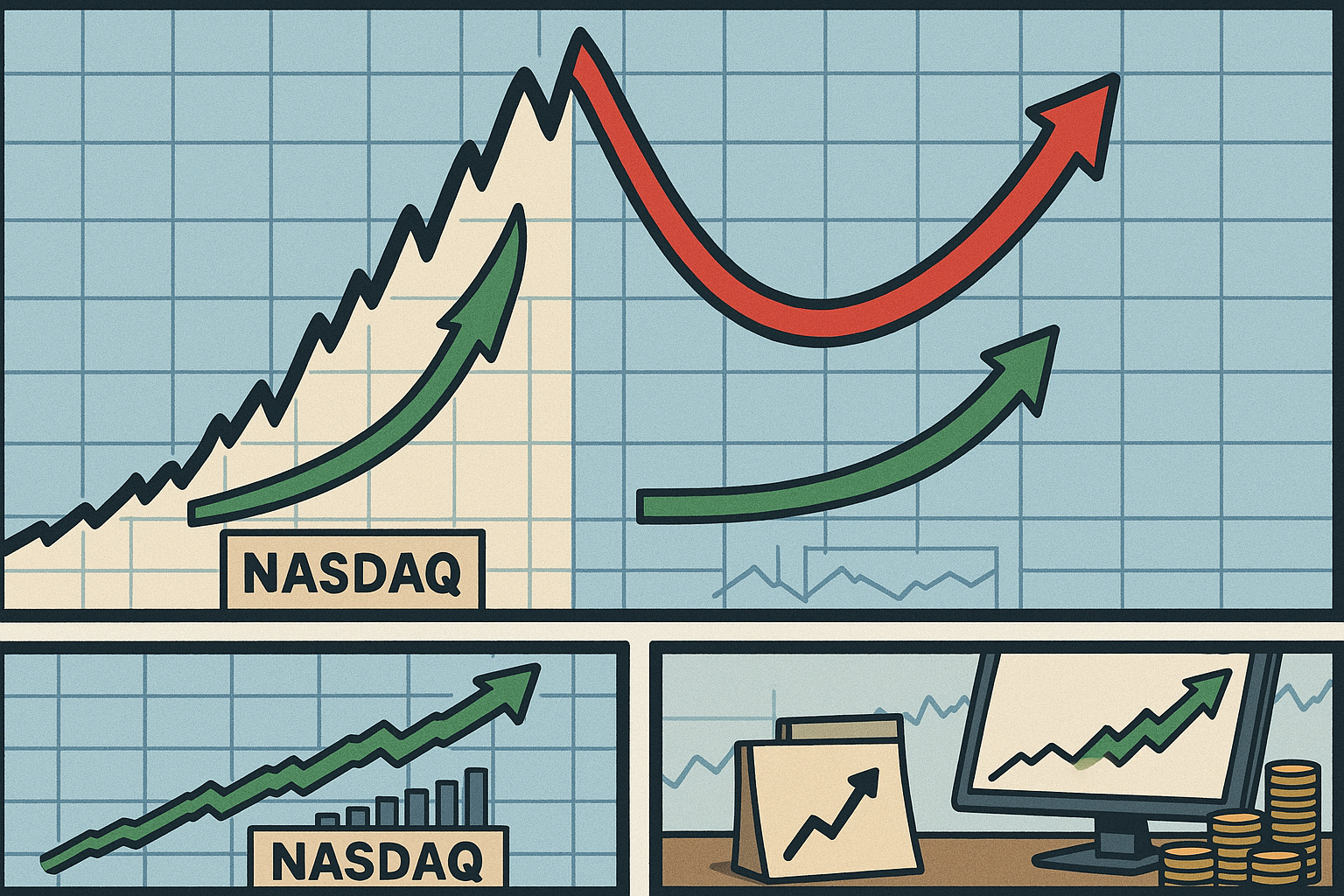 Nasdaq steeg 31% in 29 dagen in 2000: Wat zegt dit voor nu