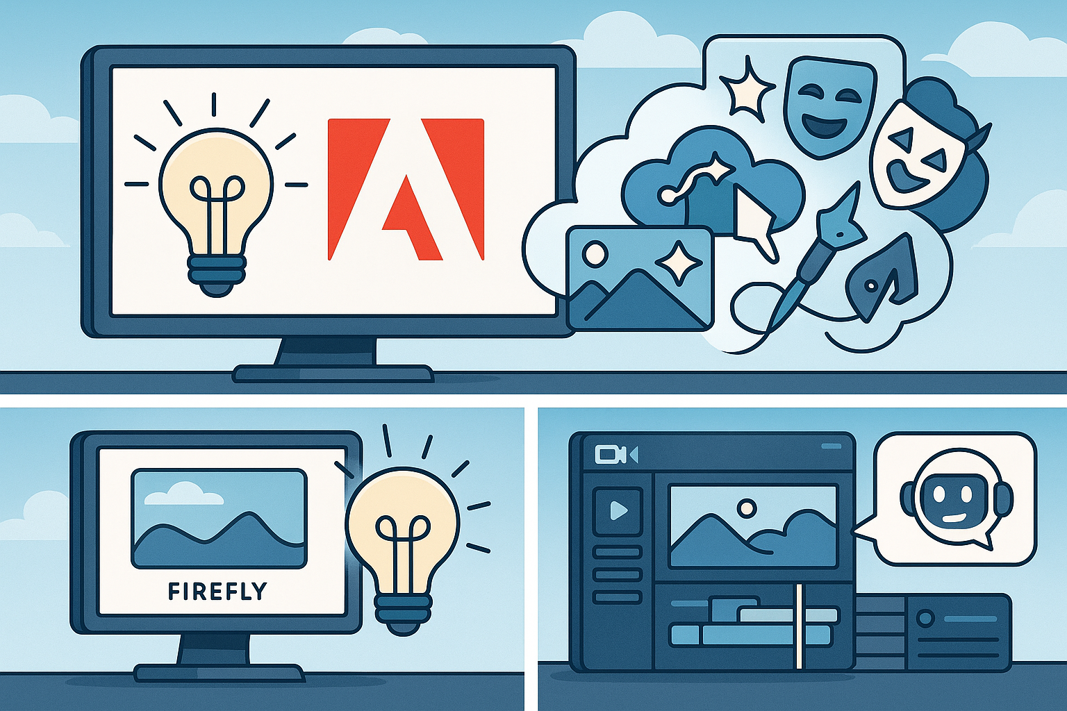 Adobe: Brede integratie van externe AI modellen - De implicaties