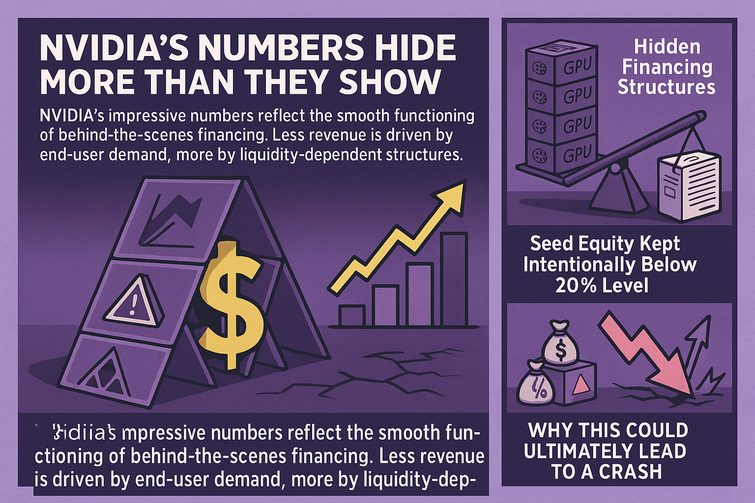 ⌛ Verborgen financiering en het kaartenhuis - Een duidelijke uitleg in 4 stappen