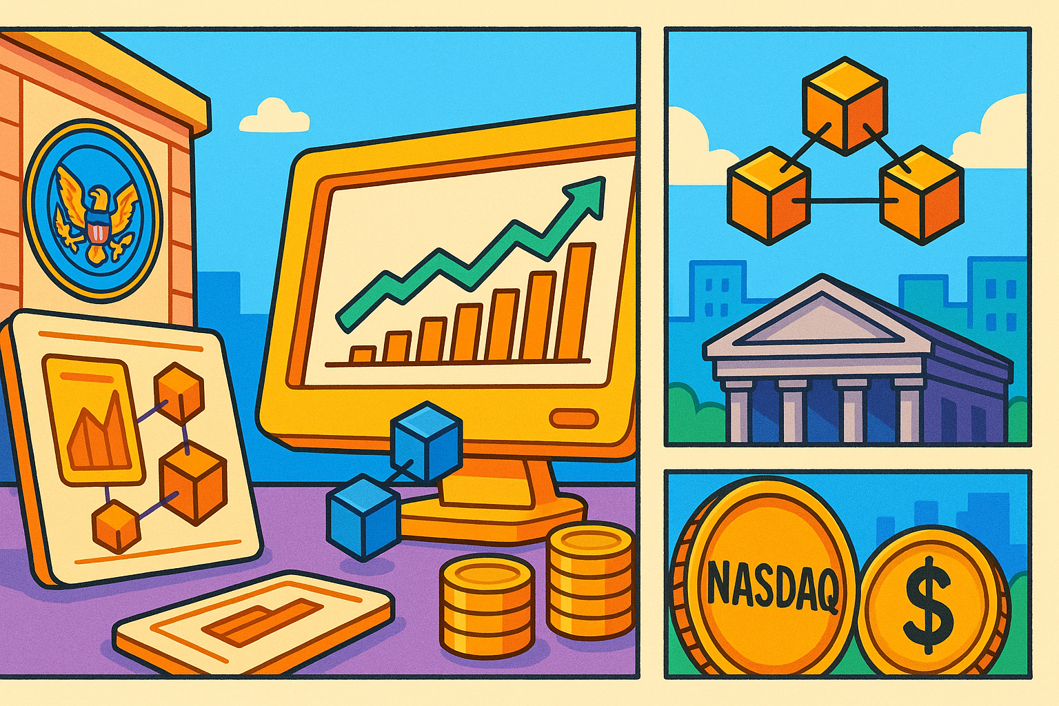 Nasdaq: Wil snelle goedkeuring tokenized stock trading - Grote stap - Implicaties