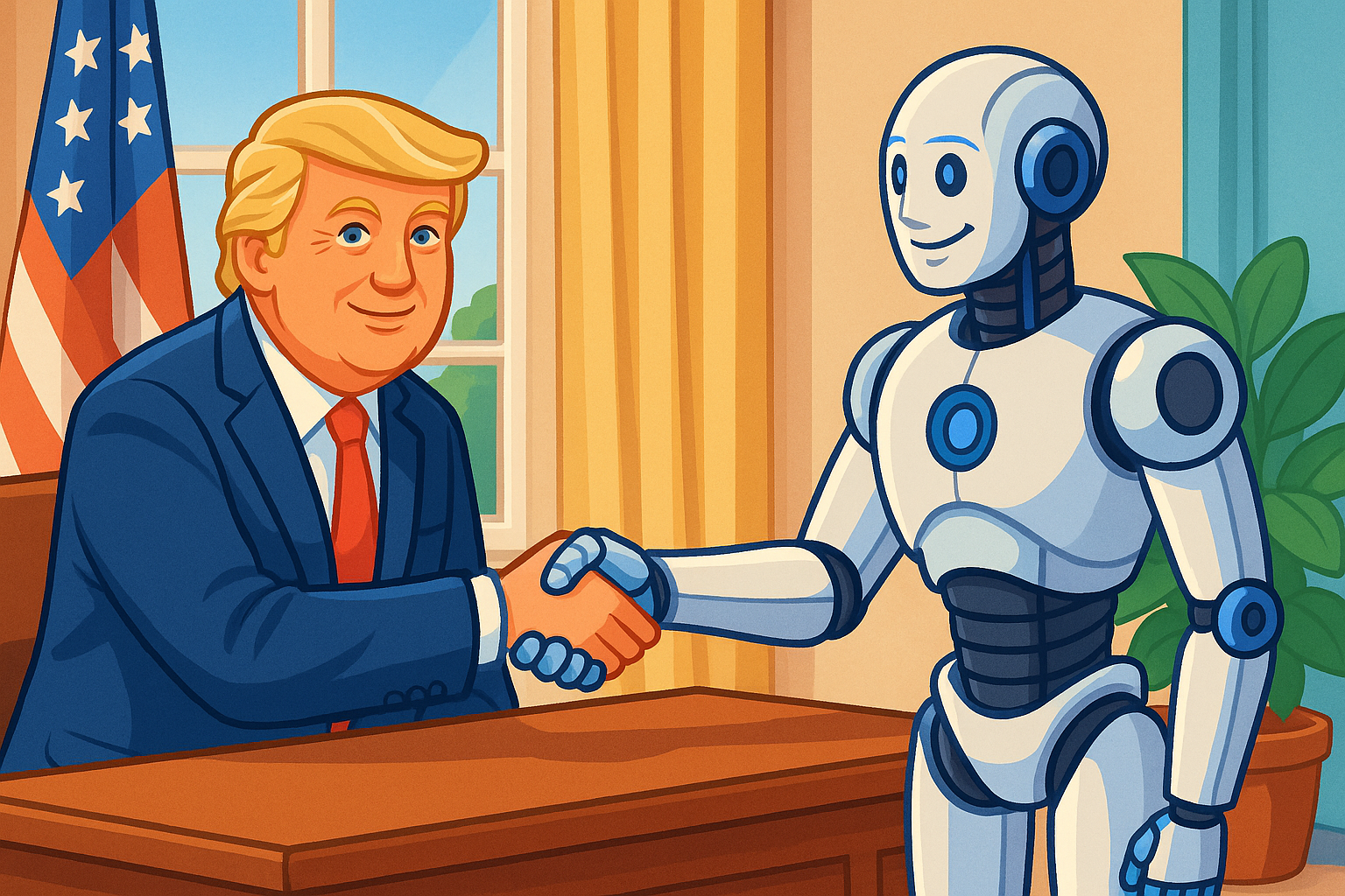 Robots: Na AI-push de volgende strategisch speerpunt voor de VS - de aandelen