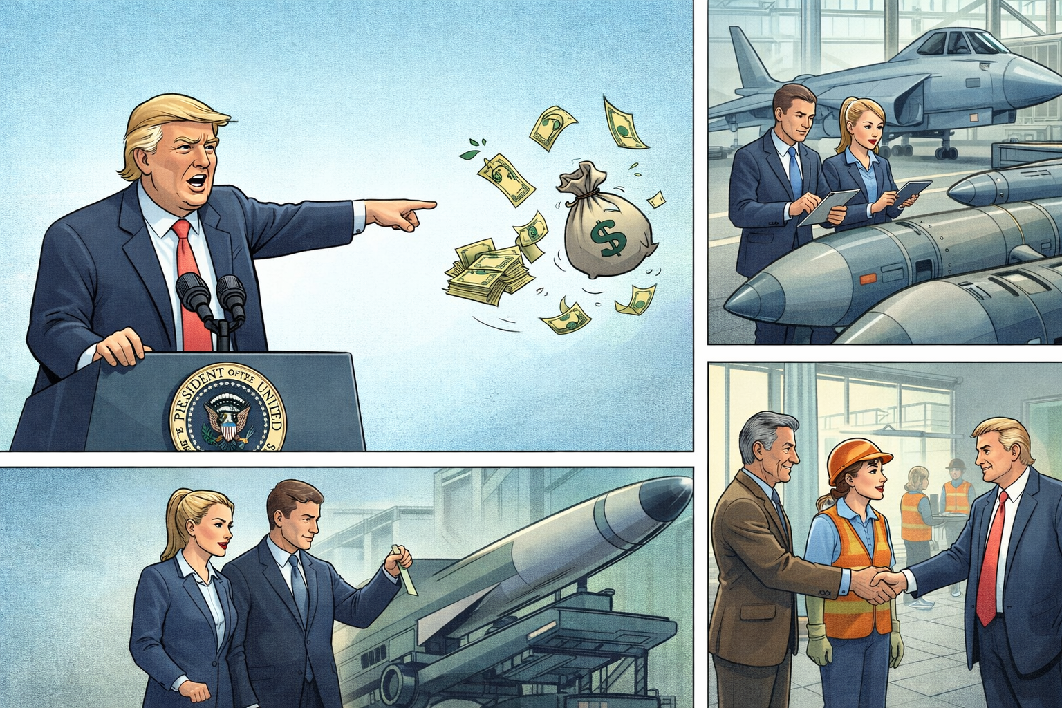 Amerikaanse defensieaandelen: Trump wil kapitaaluitkeringen aan beleggers stoppen