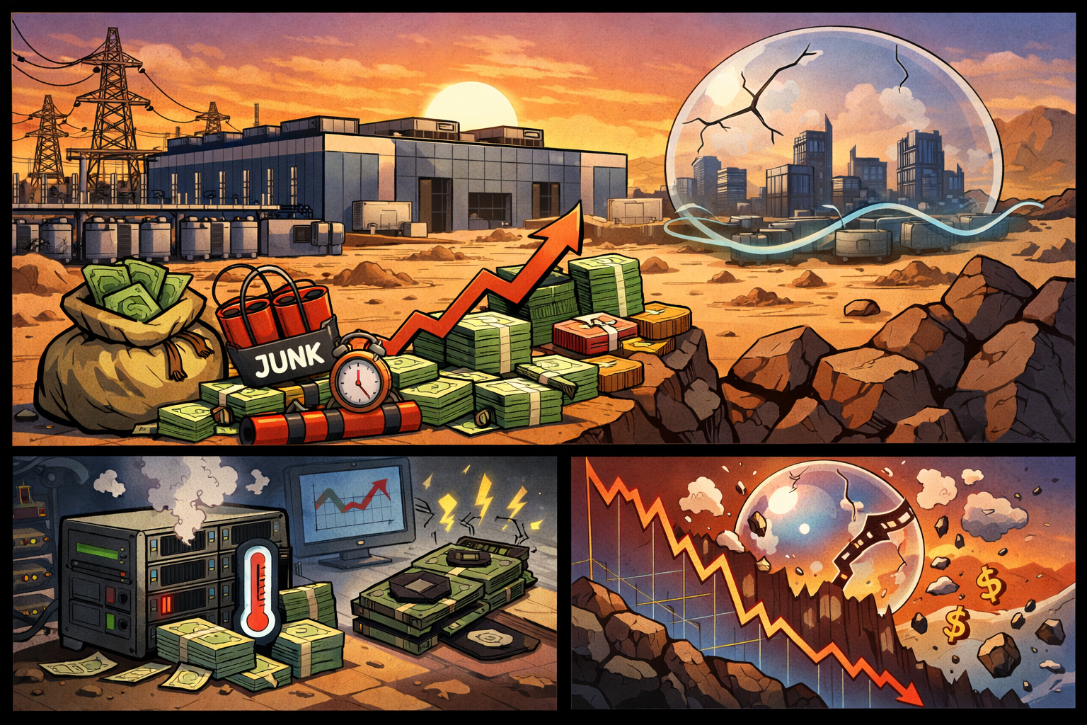 NVIDIA: Junk bond-constructie als laat-cyclisch alarmsignaal binnen de AI-hype