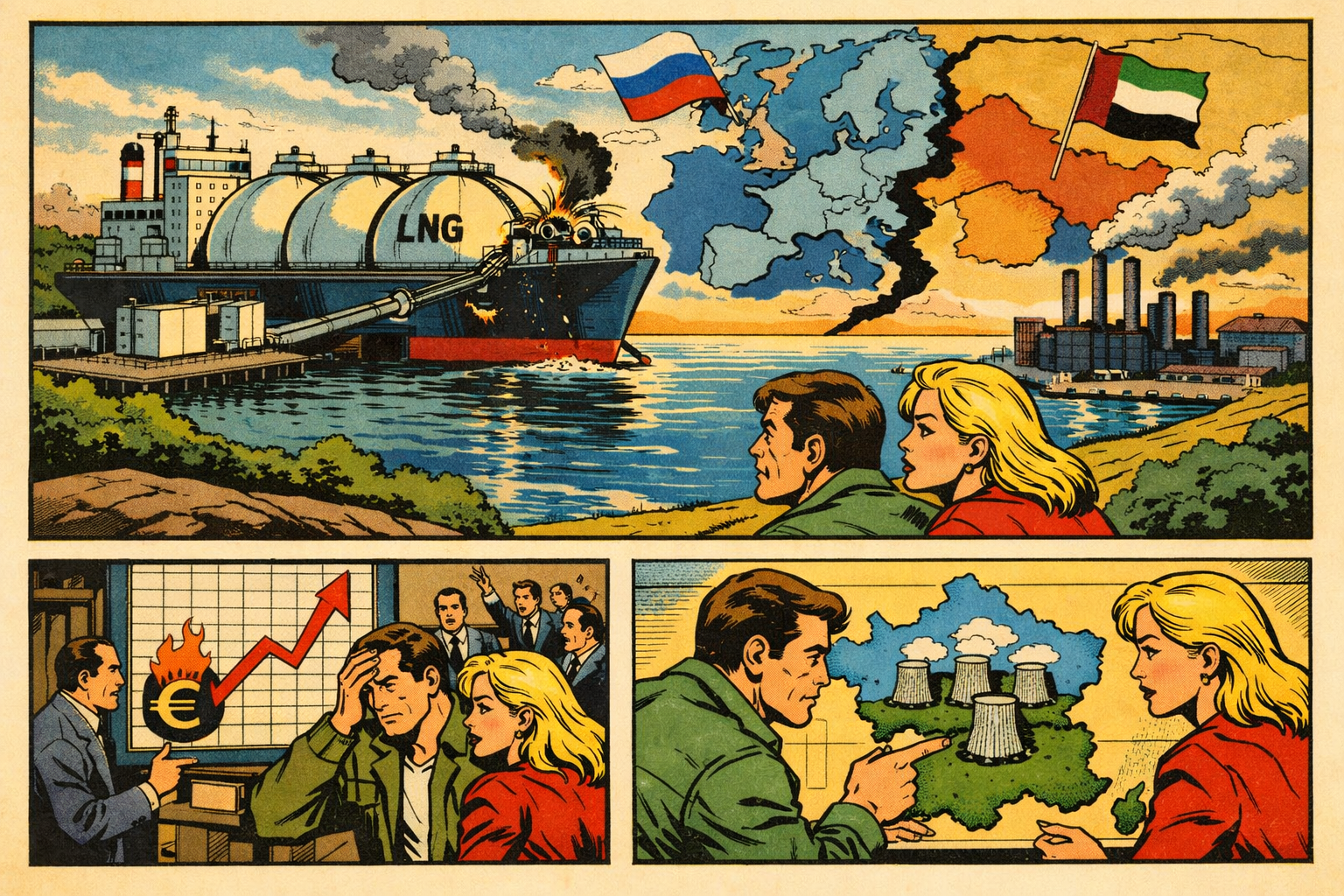 🩸 LNG: QatarEnergy: Inderdaad force majeure - Nederland de boot in