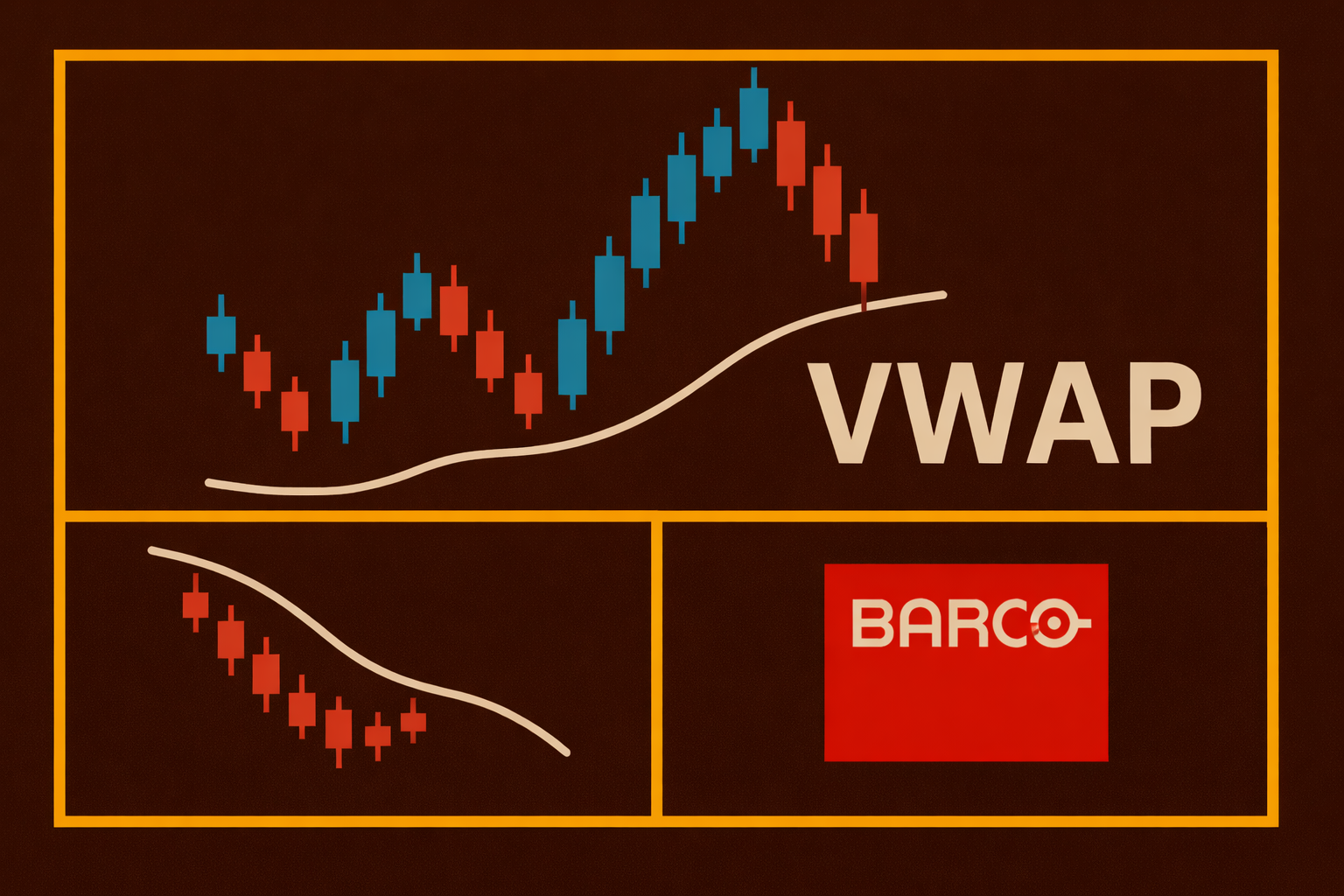 ✖️ Barco en de VWAP: Koers in zelfde zone als in 2004 - Handel kijkt naar 21 april