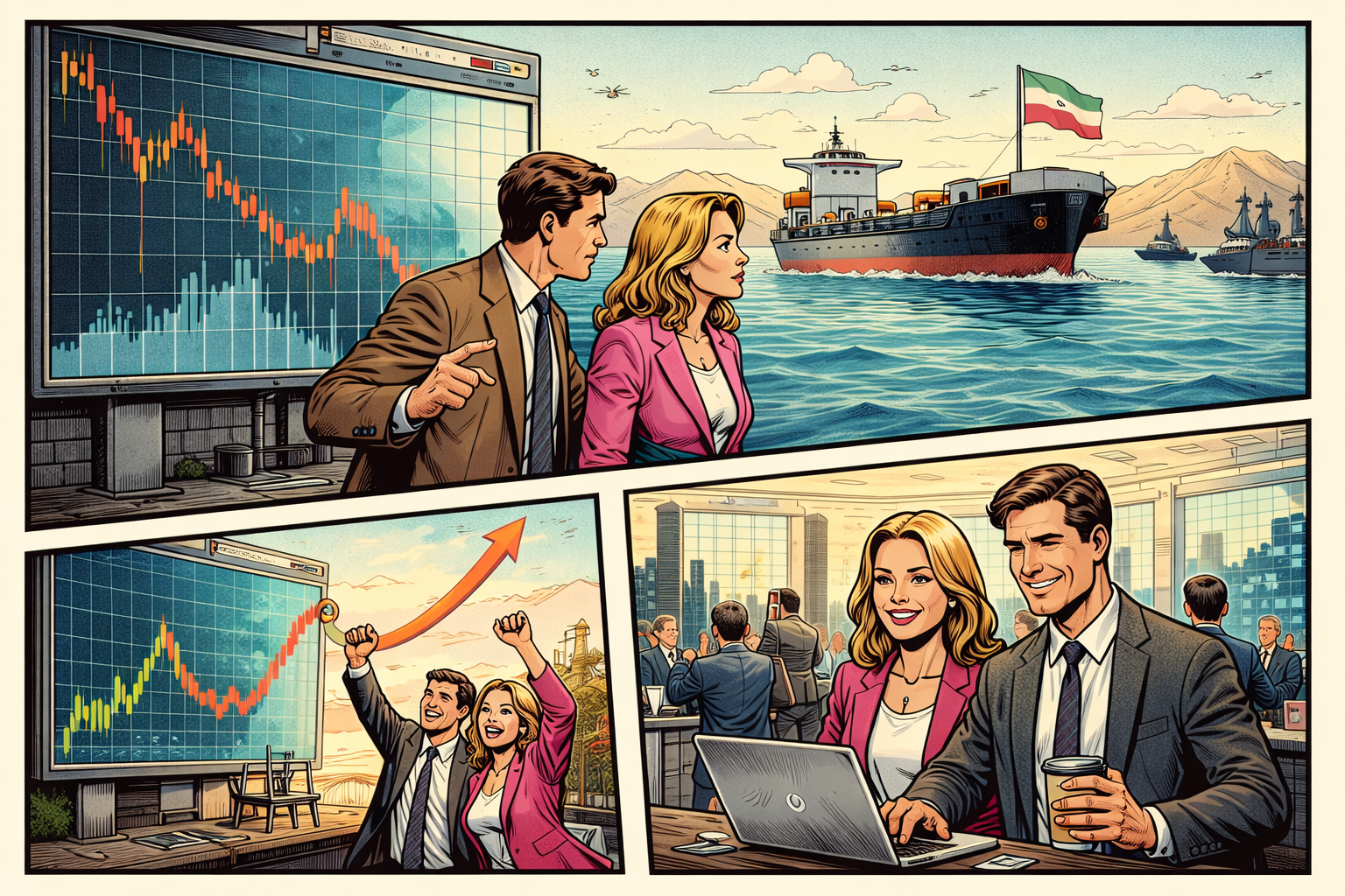 💫 Iran: Oekraïne was de blauwdruk voor markten - Maar spel Iran is anders