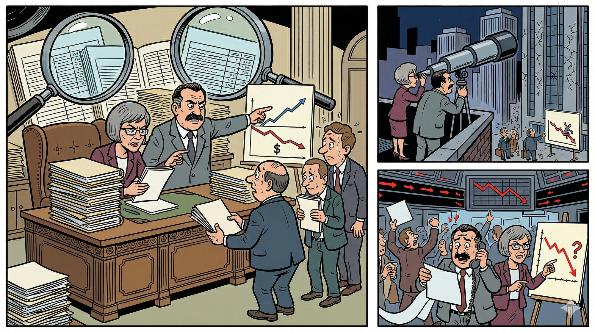 ⌛ Private credit: Fed verhoogt toezicht terwijl Wall Street inzet op downside