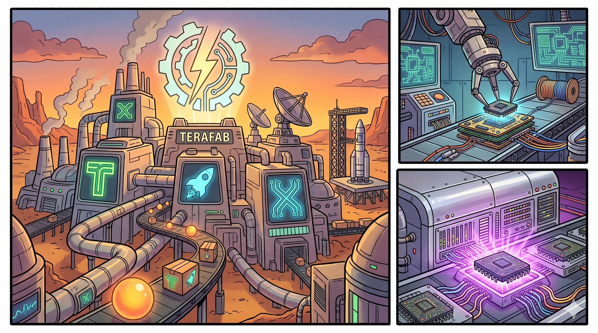 TeslaTerafab: Bloomberg onthult megaplannen voor eigen chips