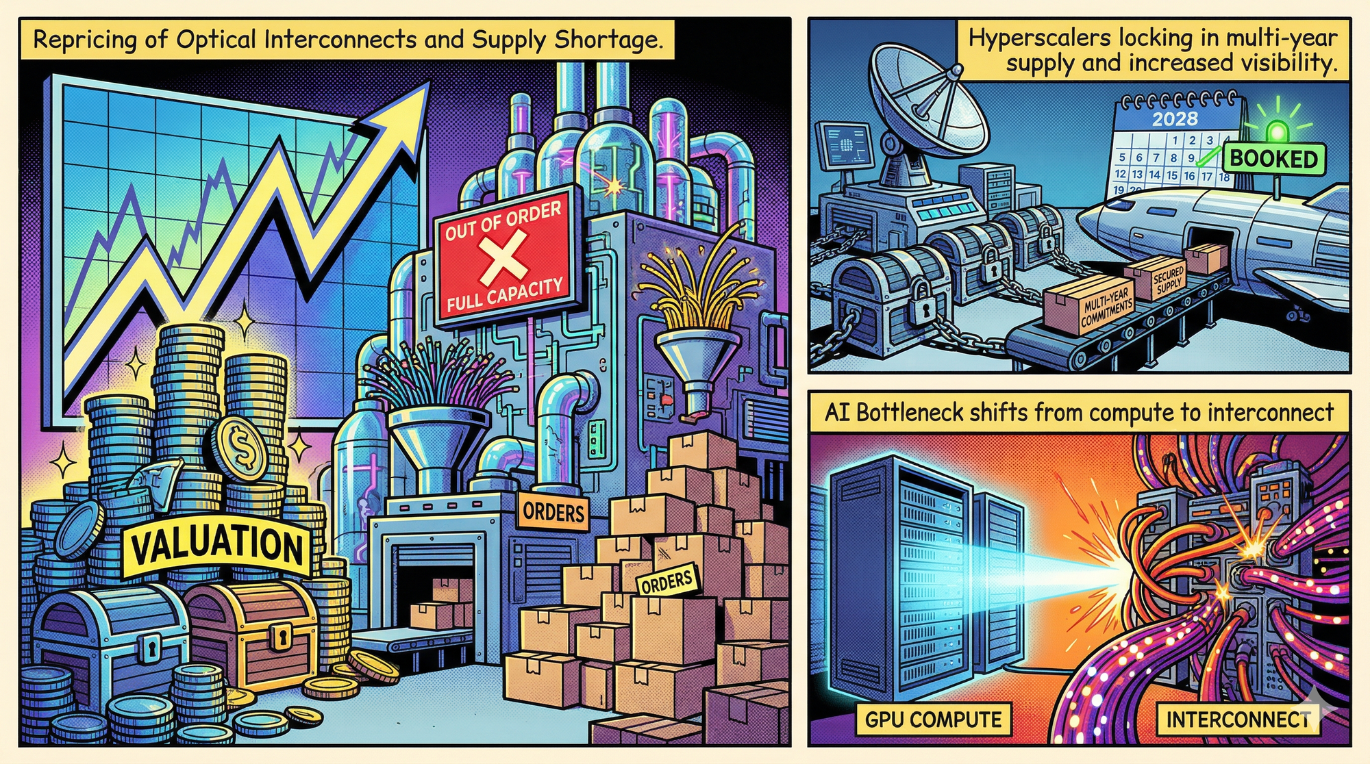 Lumentum is uitverkocht in optical interconnects - Wat zijn de gevolgen