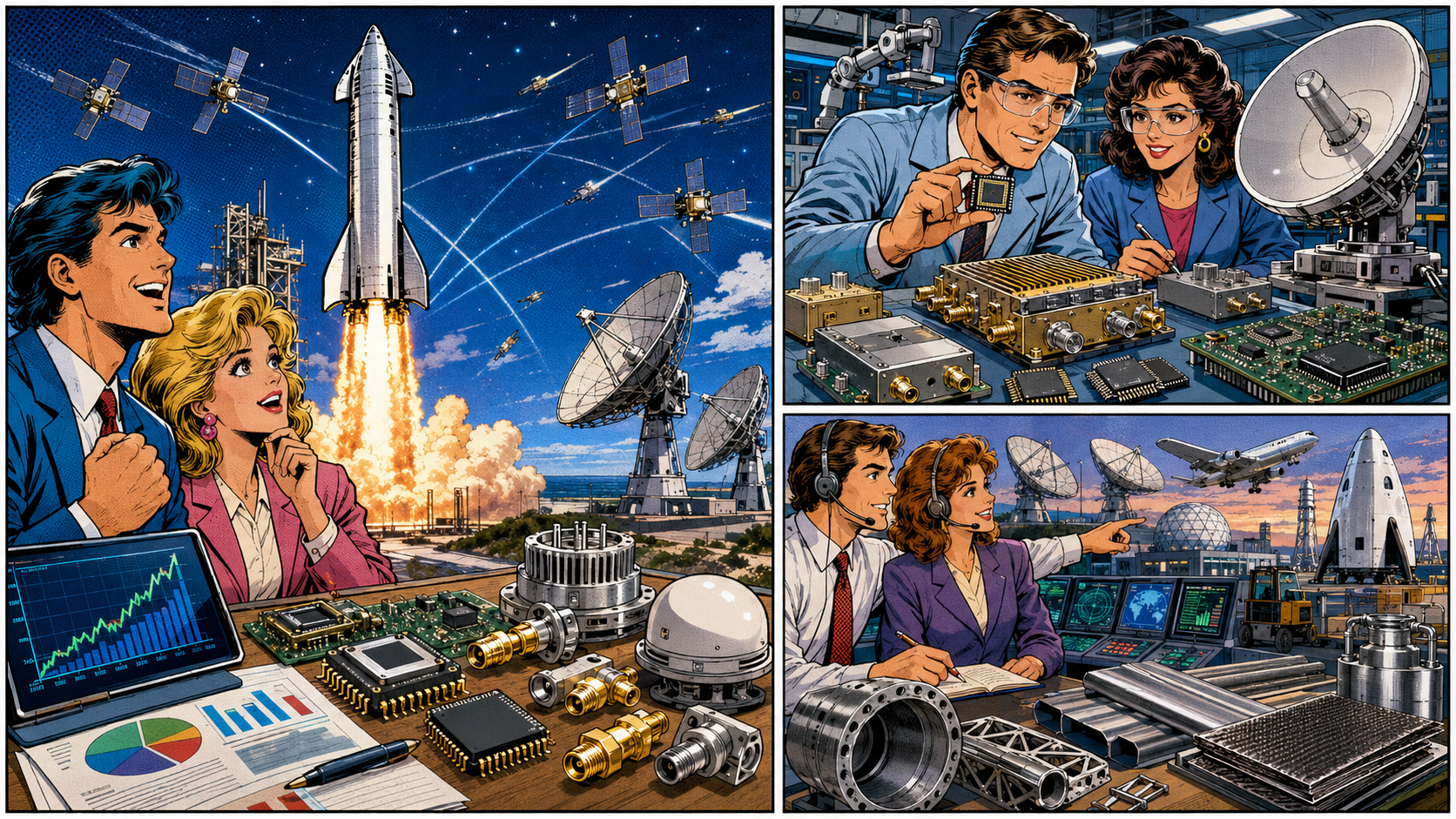 🏭 SpaceX IPO: Echte leveranciers, commerciële partners en indirecte namen