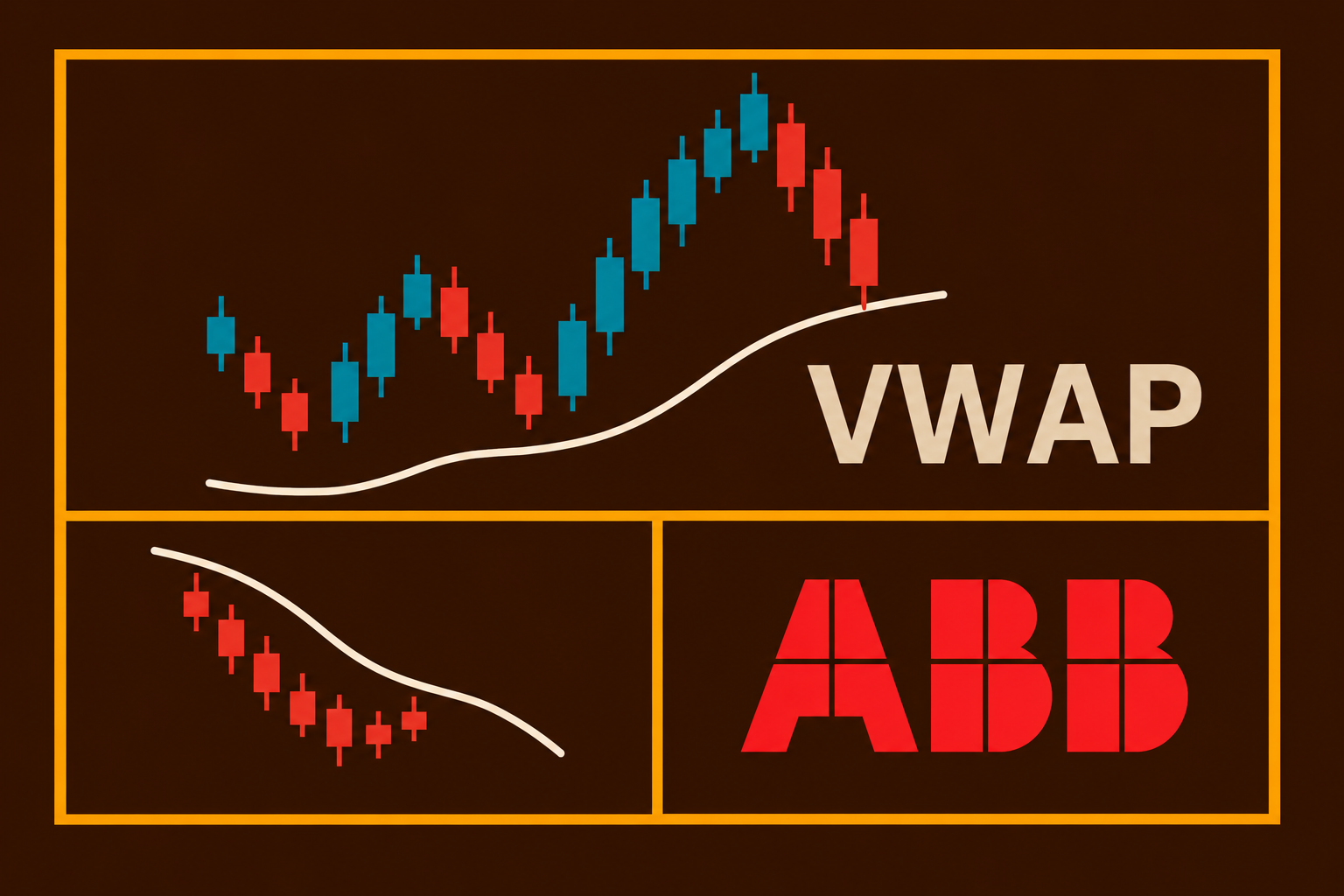 ✖️ ABB op de VWAP: Eerste steun in beeld, maar correctie is mogelijk nog niet voorbij