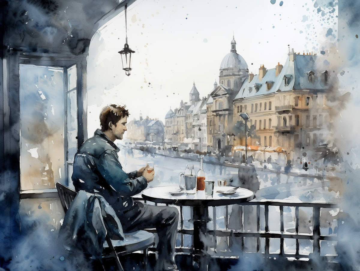 The man who never left