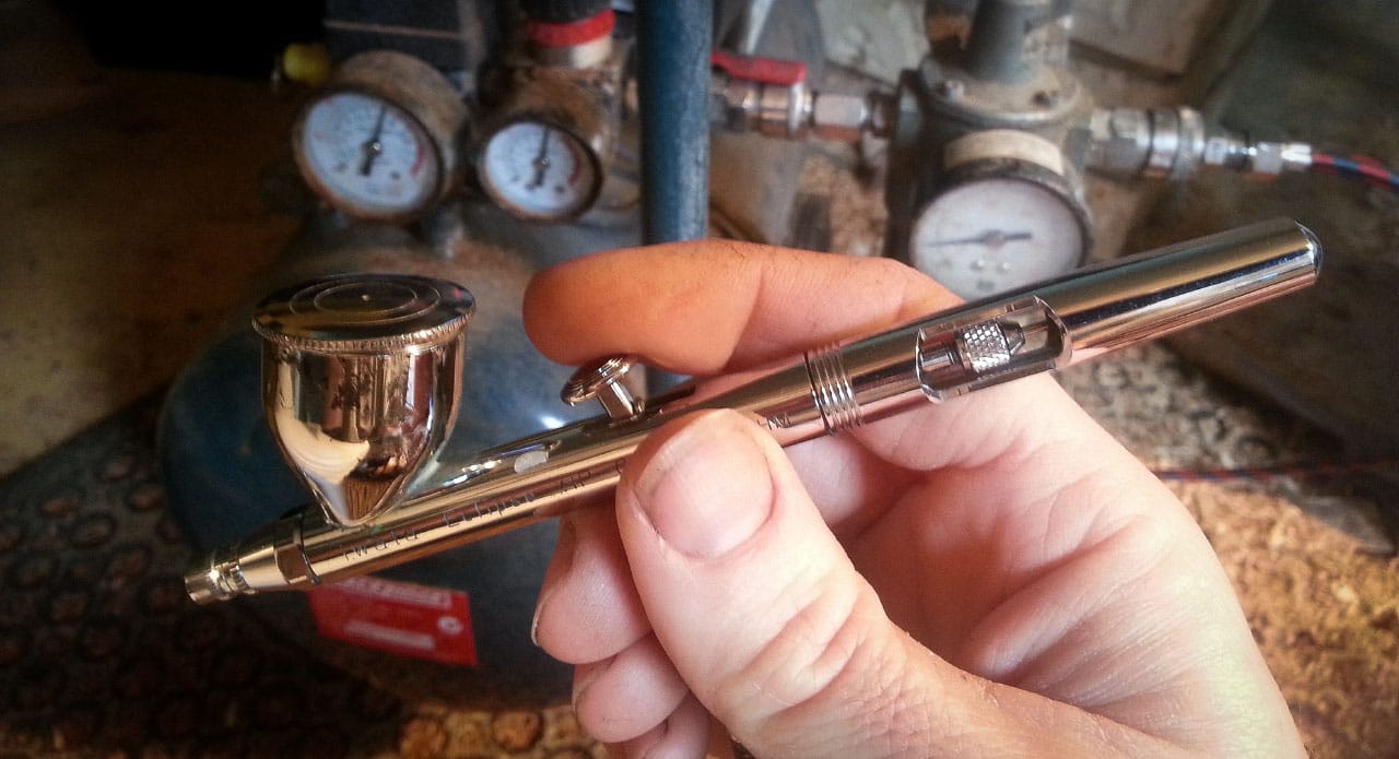 The trusty Iwata Eclipse HP-CS