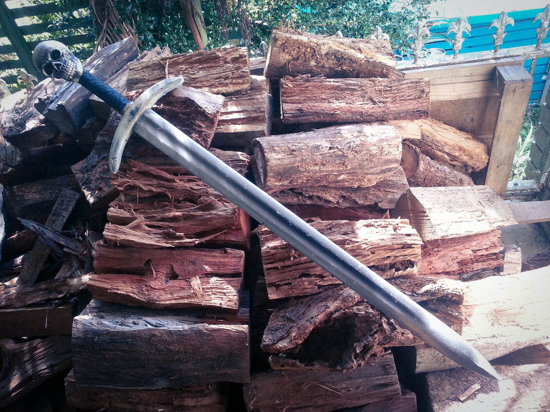 Behold! The prop sword in all its Glory... Again