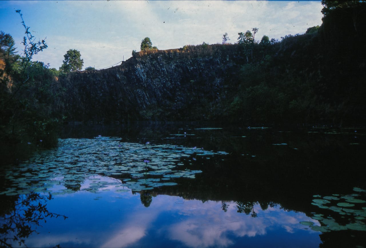 Island Quarry Lake at Byron Bay November 2011