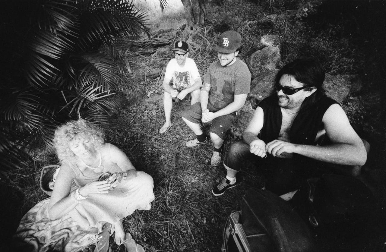 A lady tells a story about being a Luddite - Boredoms - Boadrum111 - Byron Bay November 2011