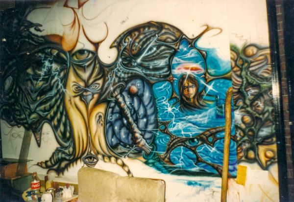 My Early Airbrush Work (1993–2000)