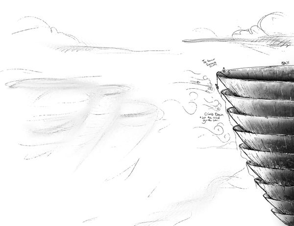 The Ancient Terraced Cliffs