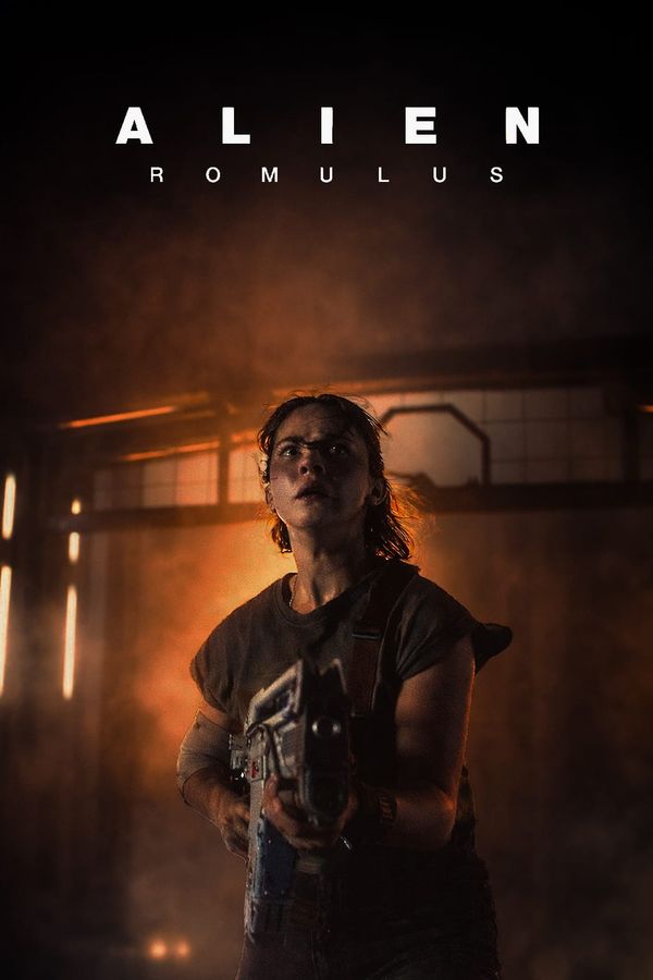 A fan-made poster of Alien Romulus (2024) movie.
