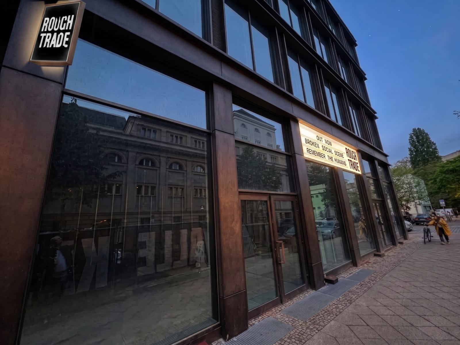 The new Rough Trade Berlin store at Kalle Neukölln.