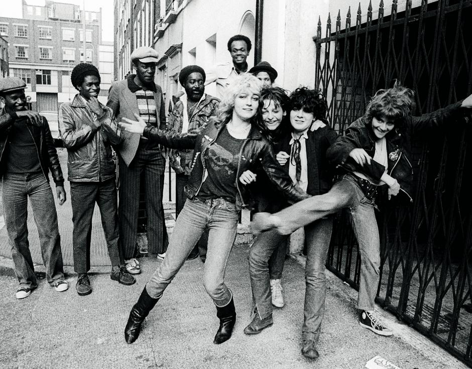 The Slits and Steel Pulse together in 1977