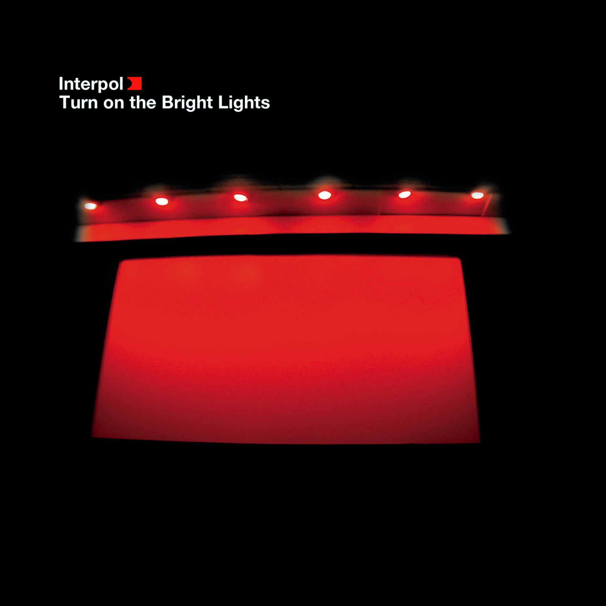 Interpol – Turn On the Bright Lights album cover