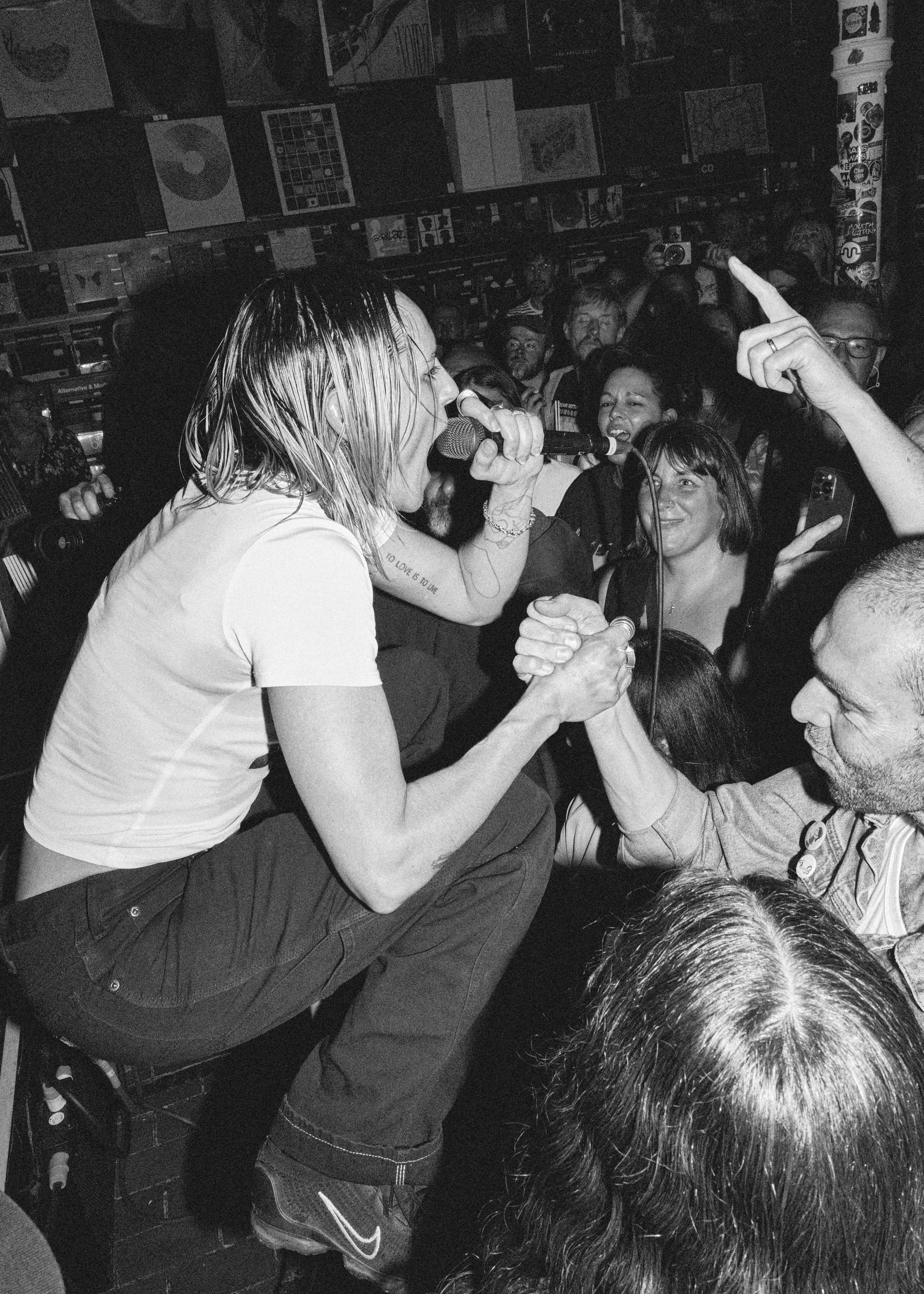 Jehnny Beth at Rough Trade East, 5.09.25. Photo by James Streiker.