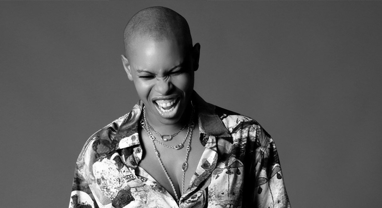 End of the Needle with Skin