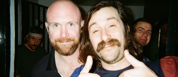 Backstage with IDLES