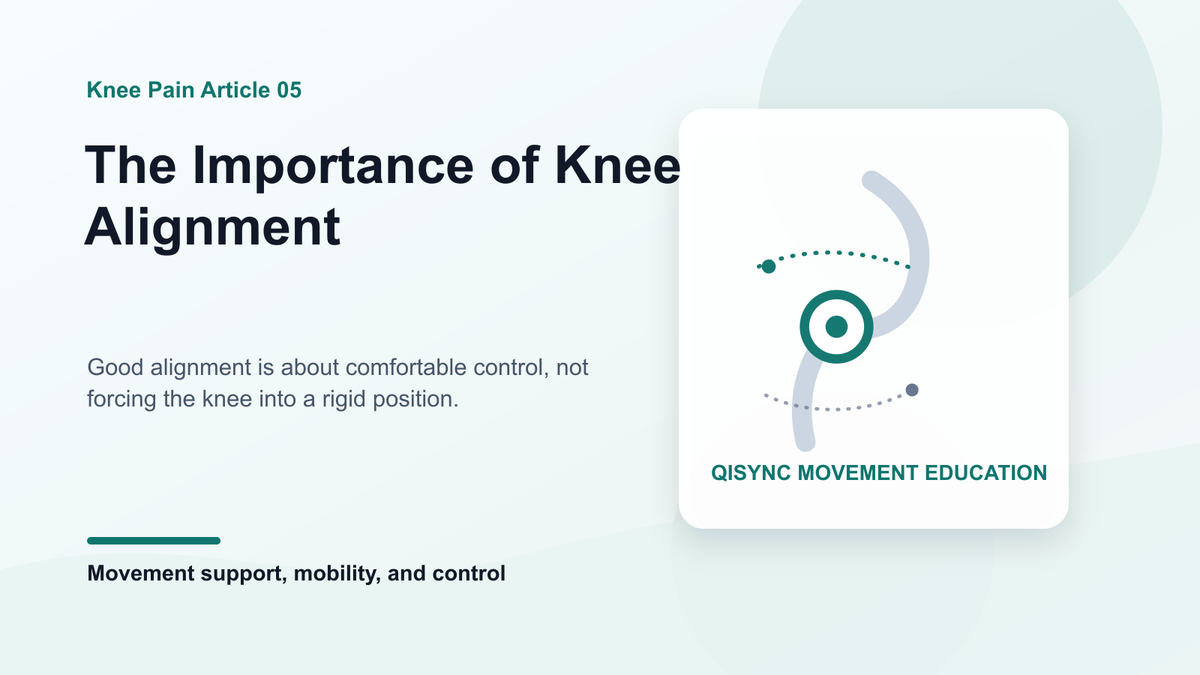 The Importance of Knee Alignment