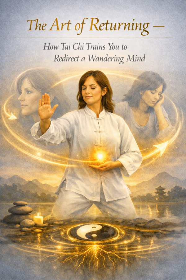 The Art of Returning — How Tai Chi Trains You to Redirect a Wandering Mind