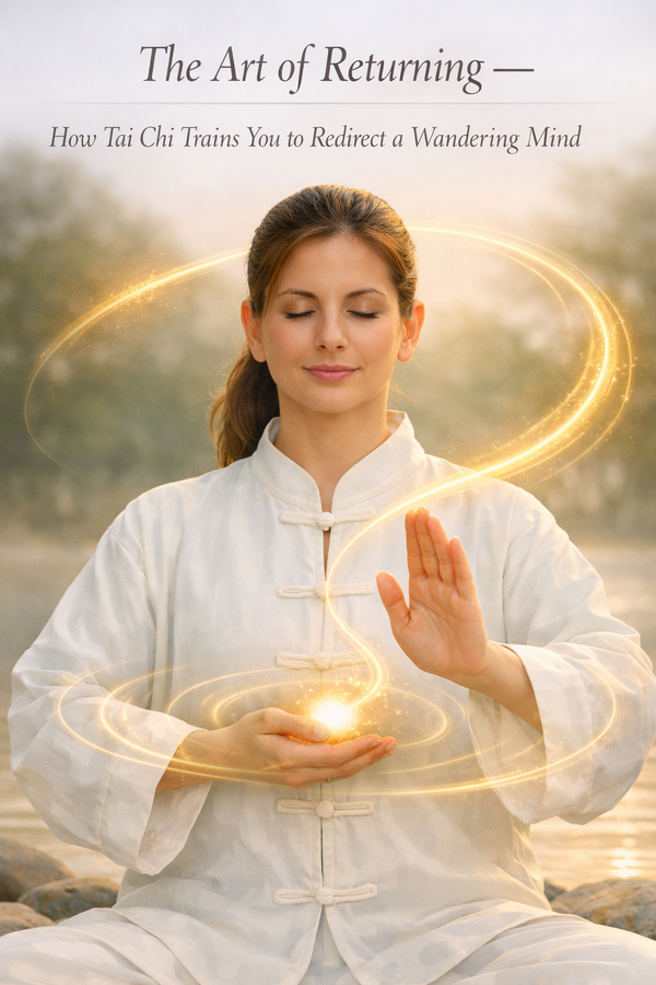 The Art of Returning — How Tai Chi Trains You to Redirect a Wandering Mind