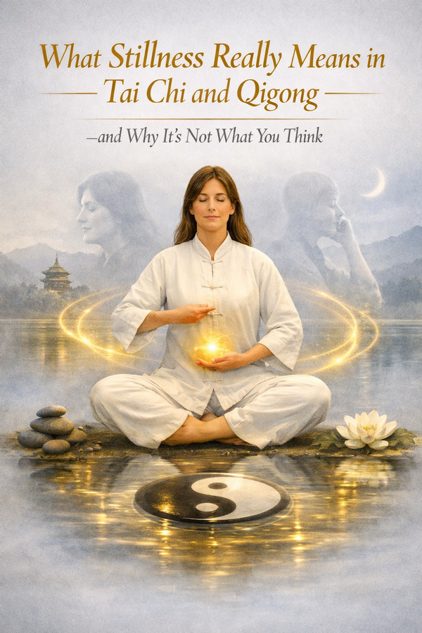 What Stillness Really Means in Tai Chi and Qigong — and Why It's Not What You Think
