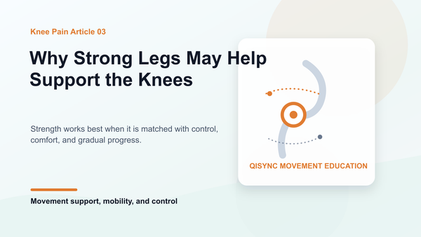 Why Strong Legs May Help Support the Knees