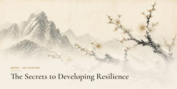 Ink-wash illustration: The Secrets to Developing Resilience